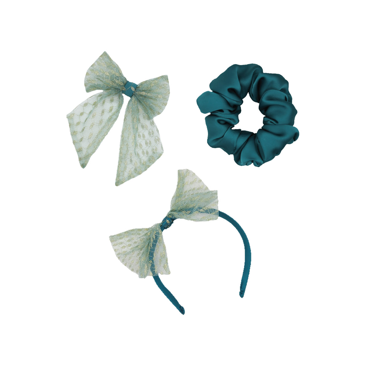 Bag with Hair Accessories